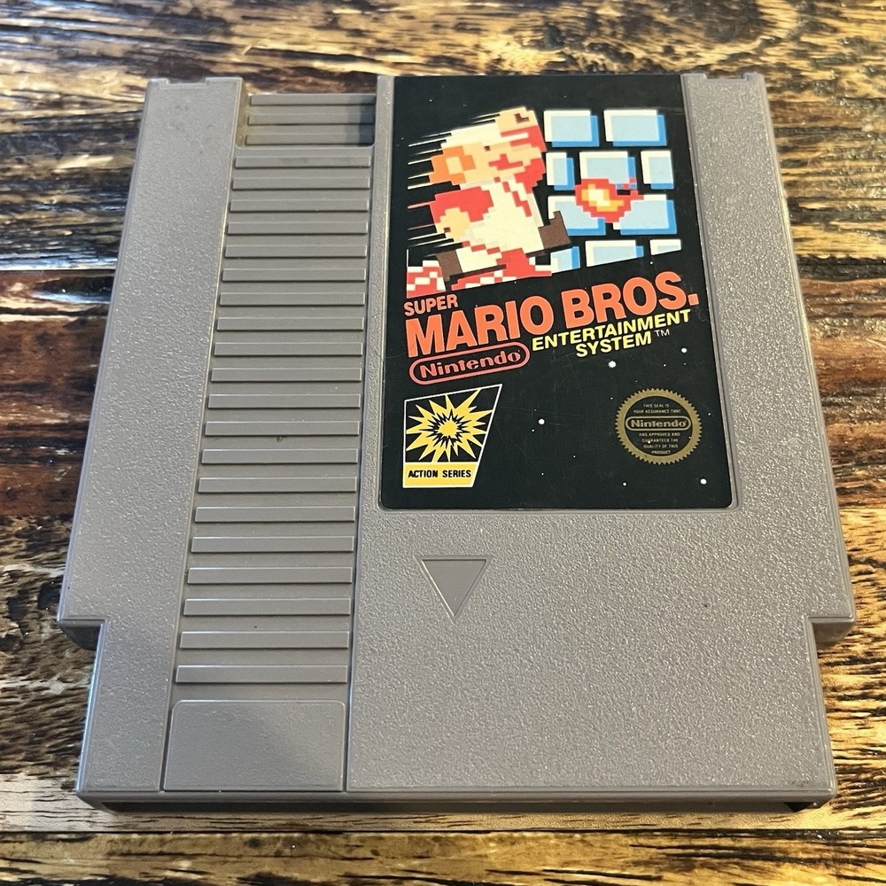 Super Mario Bros. Video Game Nintendo Cartridge Only Sleeve